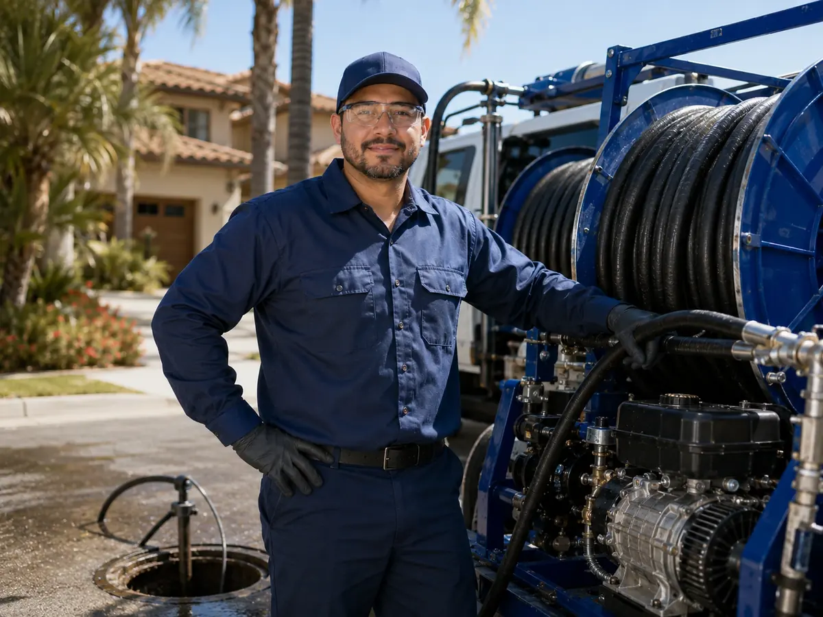 Hydro jet sewer cleaning in Canyon Country
